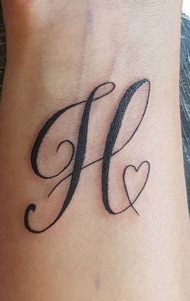 Unique H Letter Tattoos That Will Make a Statement